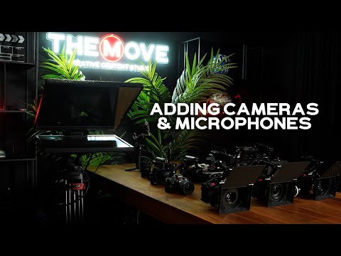 Adding extra cameras and microphones to your booking
